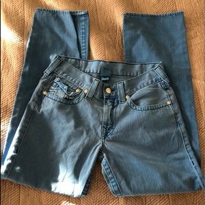 True Religion Straight Jeans, 33